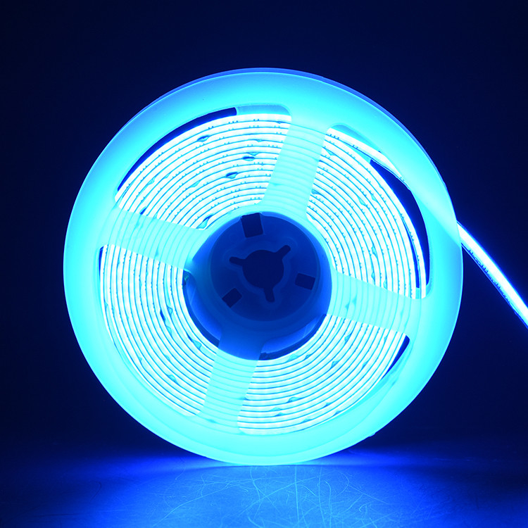 RGB COB LED Strip 12V 810LEDs / M الضوء الرقيق المرن COB RGB الشريط LED للداخل