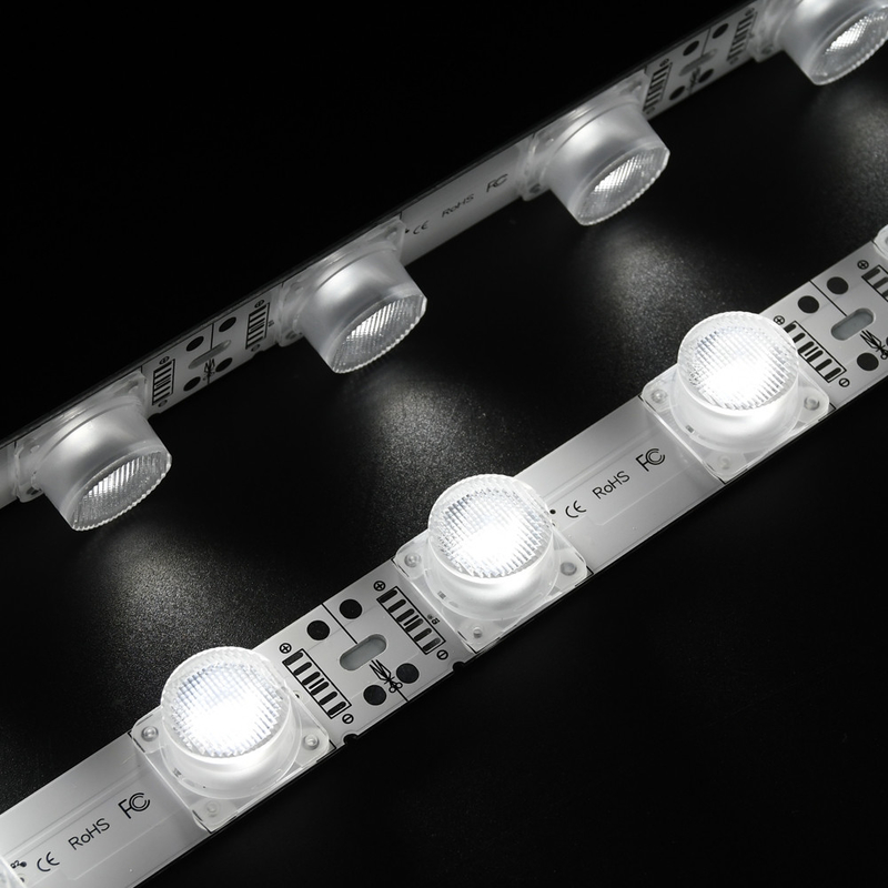 وحدة LED الحافة المضاءة للصناديق الضوئية ذات الجانبين المزدوجة ، مع مصابيح SMD3030 ، 28.8 واط ، 2160 ليمن ، مصممة كجهة جانبية