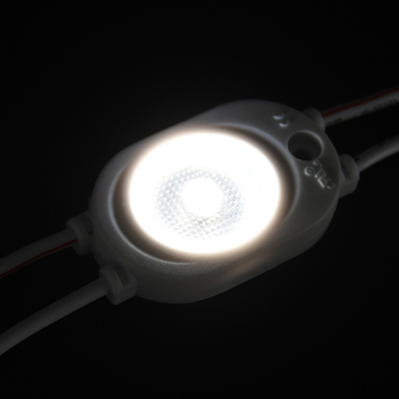 5 سنوات حياة مضادة للماء في الهواء الطلق / الداخلي DC12V 1W 1 شريحة اللون الأبيض 2835 SMD وحدة LED
