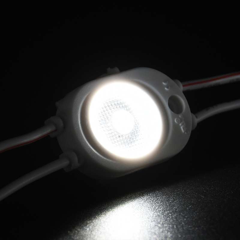 CE RoHS 1 LED Chip 180 درجة 12V وحدات LED ضوء لإشارات LED علامات تجارية ، أضواء زخرفة جودة عالية