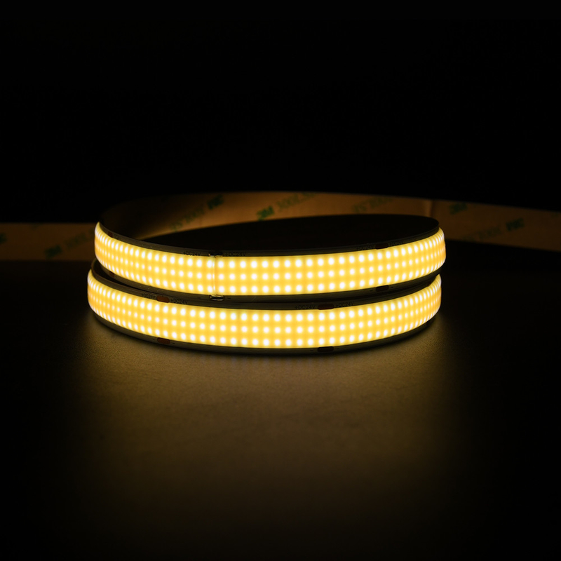 الولايات المتحدة الأمريكية مصابيح ثابتة مذهلة مرنة COB 960 مصابيح LED 5M / رول 6000k 24V تزيين السقف