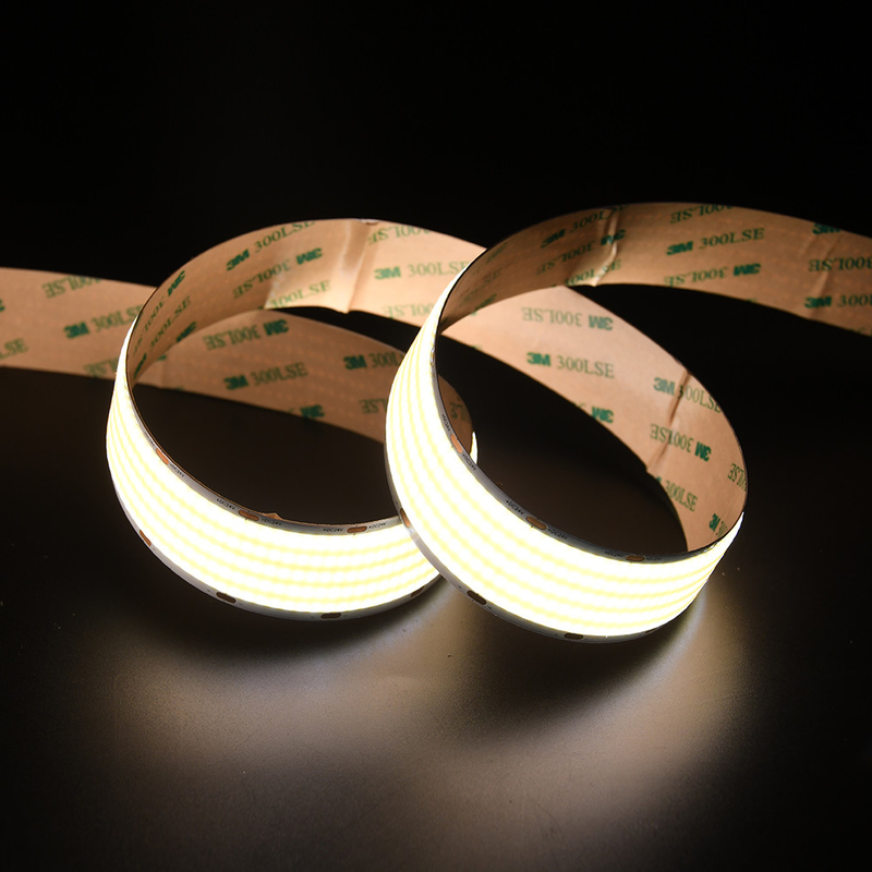 ADLED 30MM لوحة PCB 1600leds شريط LED مرن DC24V شريط COB 90 CRI مرن موحد 40w / M
