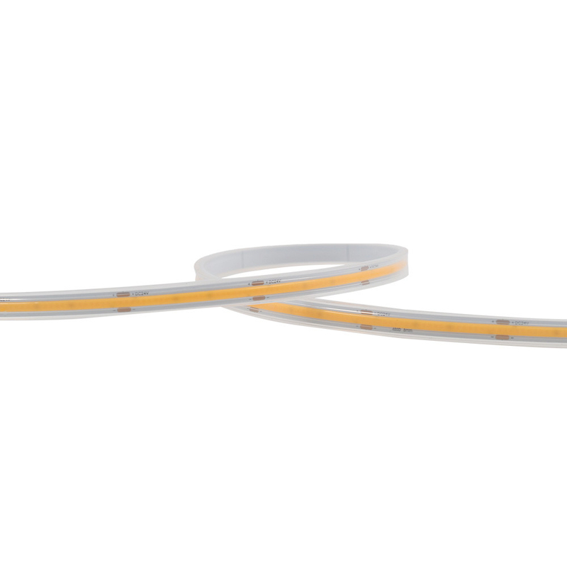 شريط LED من ريل إلى ريل COB 480 LEDs / m شريط FOB مرن 2700K-6500K مع IP20 / IP67