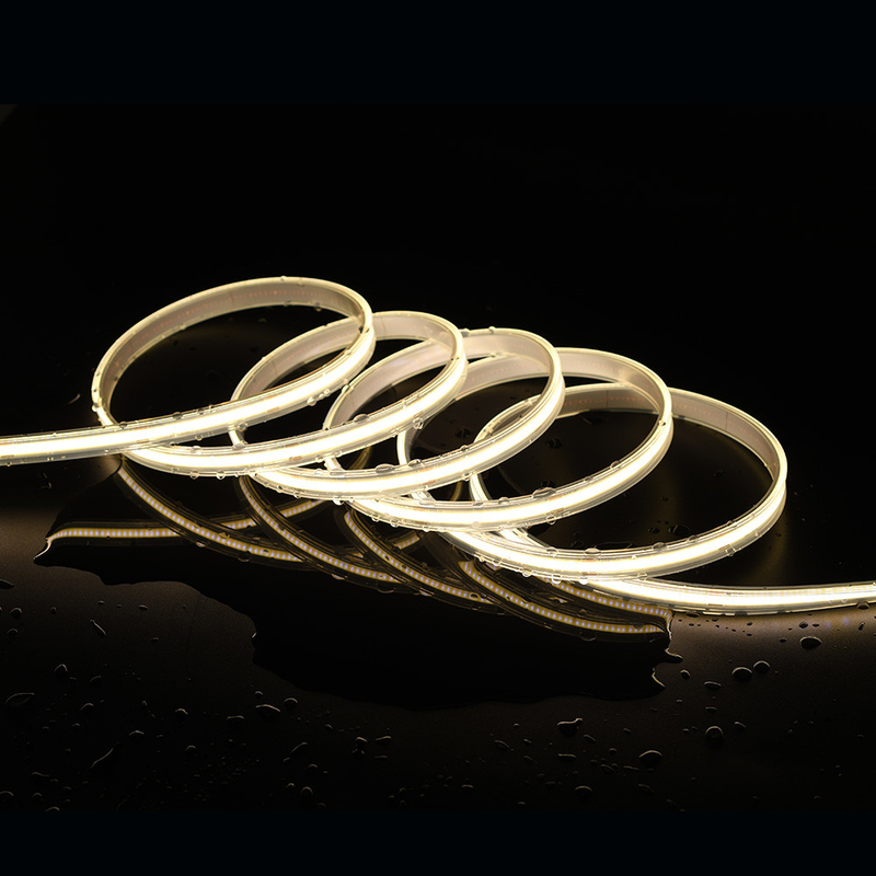 12V / 24V مضاد للماء COB LED شريط 480 LEDs / m مثالية للبيئات المطالبة