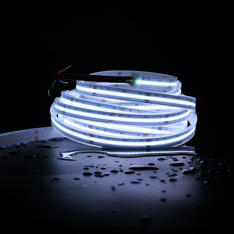 تثبيت مشروع جديد RGBW لون LED الشريط الضوء Cob Magic الرقمي COB قابل للاتصال